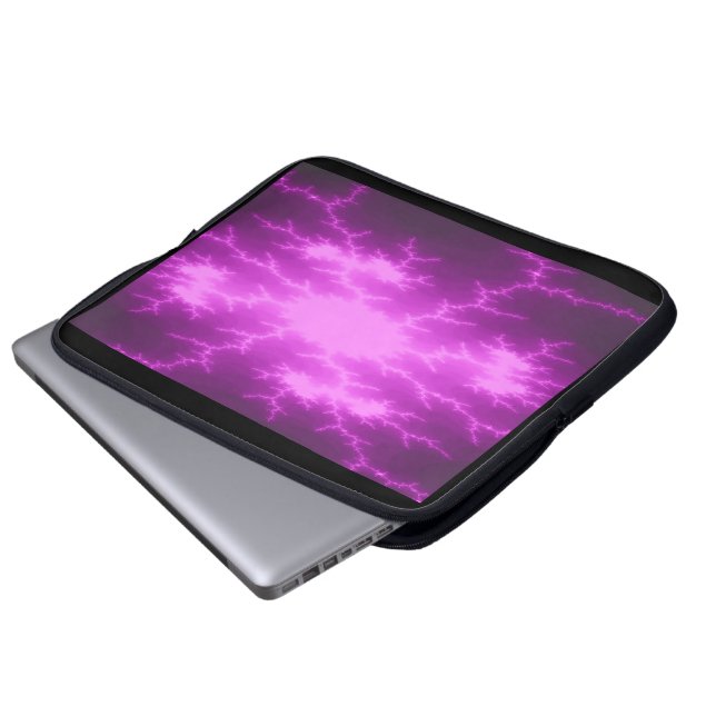 Sac d'ordinateur portable Mega Lightning Fractal (Devant bas)