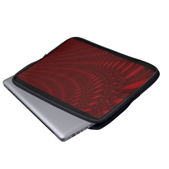 Sac d'ordinateur portable Octopus Tentacles Rouge (Devant bas)