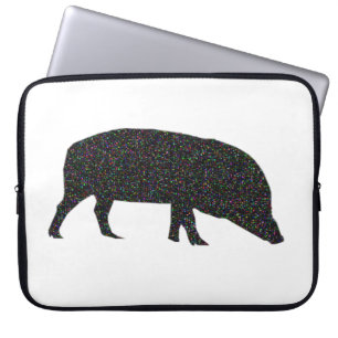 Sac d'ordinateur portable pour cochon mousseux
