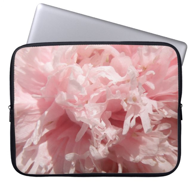 Sac d'ordinateur portable rose pâle (Devant)