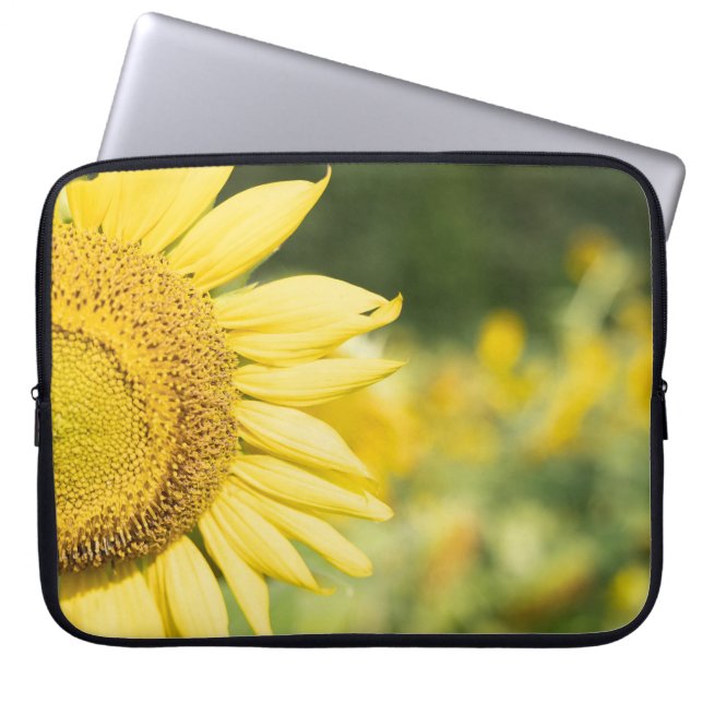 Sac d'ordinateur portable Sunflower Field (Devant)