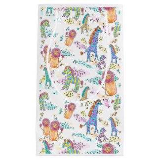 sac doux de cadeau de bébé de safari