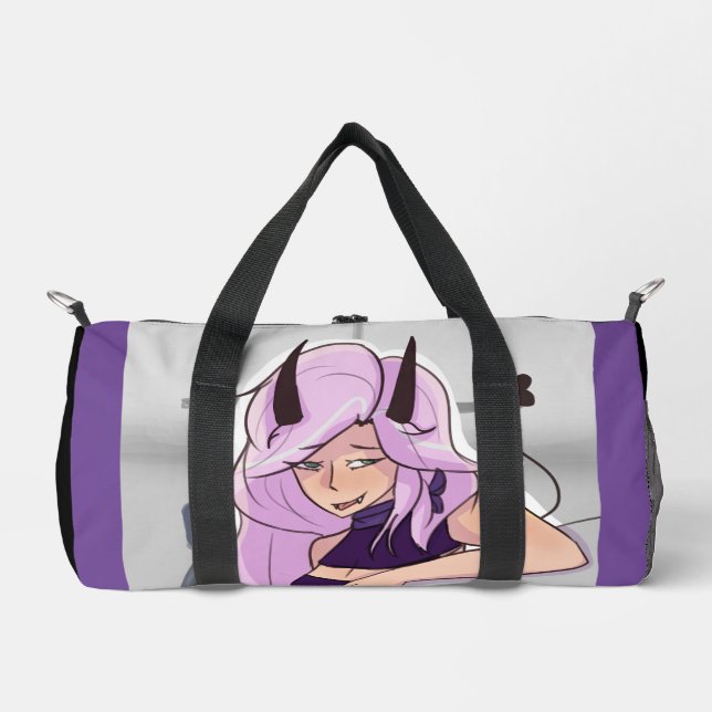 Sac Duffel de personnage de fille de l'Anime migno (Recto)
