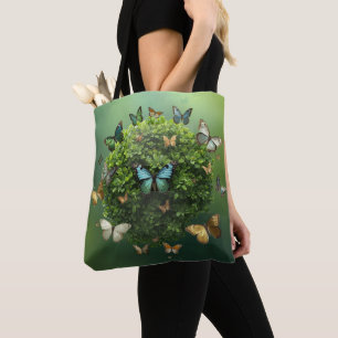 Sac Eco Tote Harmony Papillon Sphère Naturelle