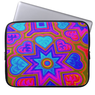 Sac Electronics Cœurs Psychedeliques