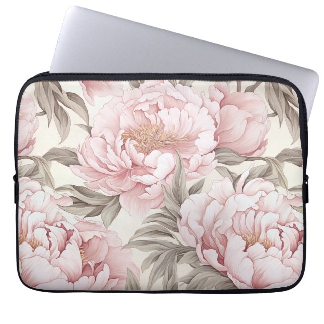 Sac électronique à pivoine rose pâle (Devant)