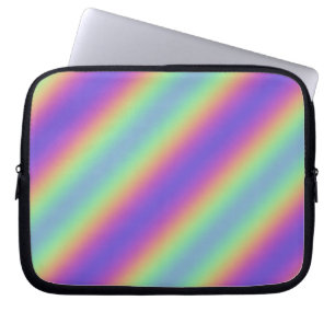 Sac électronique à rayure arc-en-ciel Neon