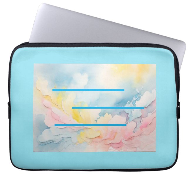 Sac Électronique Bleu Repos Eyes (Devant)