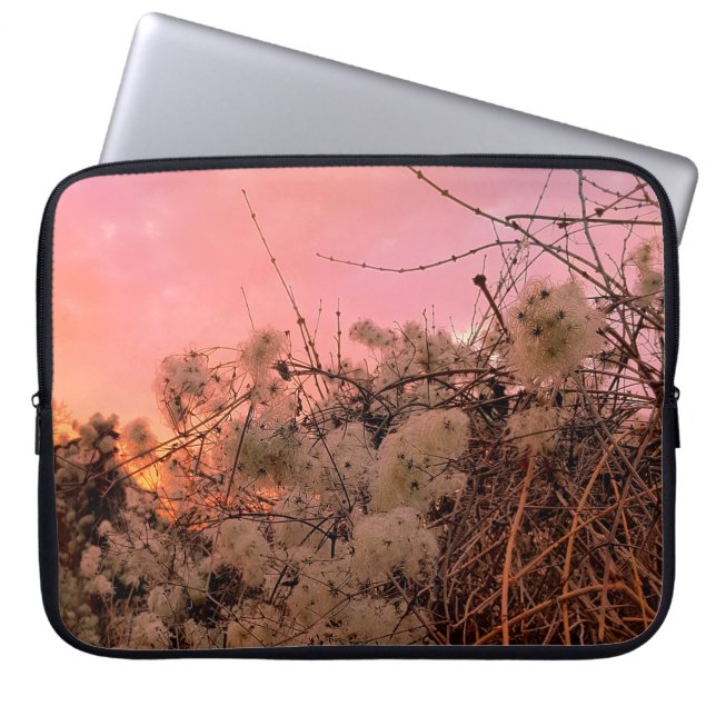 Sac Électronique Coucher De Soleil D'Hiver Et Vins (Devant)