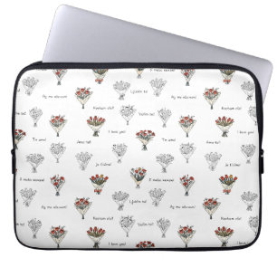 Sac électronique de bouquet de fleurs