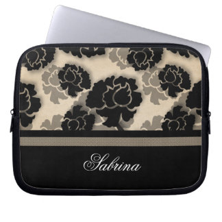 Sac électronique de décadence florale grungy, ivoi