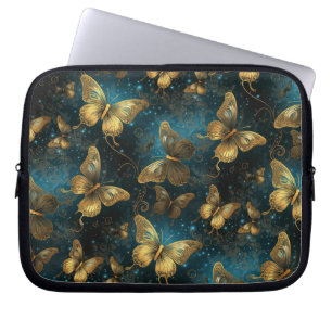 Sac électronique de papillons d'or