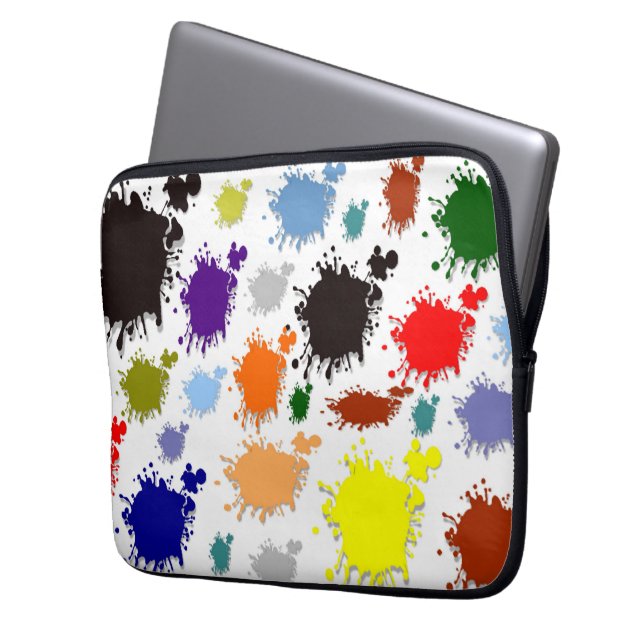 Sac électronique de peinture à éclaboussure (devant gauche)