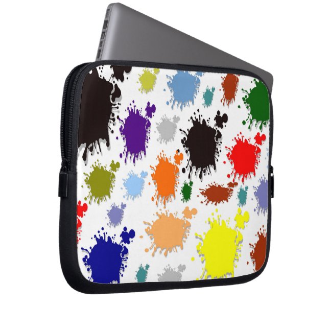 Sac électronique de peinture à éclaboussure (Devant droit)