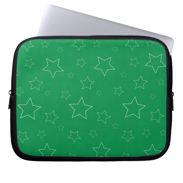 Sac électronique Green Stars (Devant)