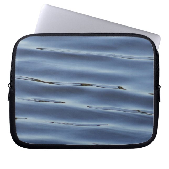 Sac électronique Motif d'eau bleue (Devant)