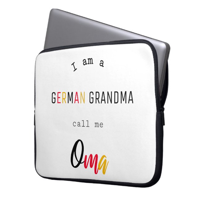Sac électronique Oma / Grand-mère allemande (devant gauche)