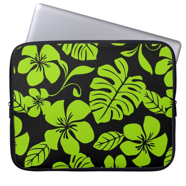 Sac électronique PINK BIKINI (NOIR/LIME) (Devant)