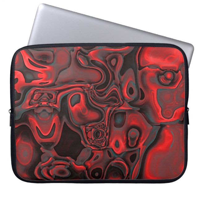 Sac électronique Rouge Dominant Gemstone Motif (Devant)