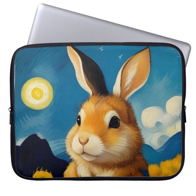 Sac électronique Starry Spring Bunny (Devant)