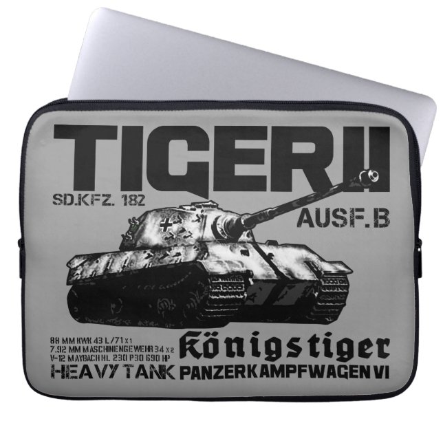 Sac électronique Tiger II (Devant)