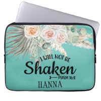 Sac électronique turquoise Bible Verse Pampas Gras