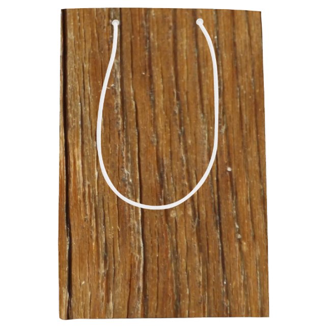 Sac en bois de cadeau de grain (Devant)