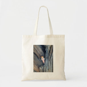 Sac en bois découpé d'ange