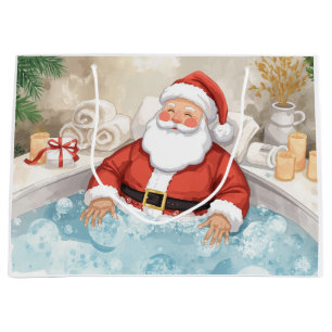Sac en cadeau grand format pour bain à bulles de N