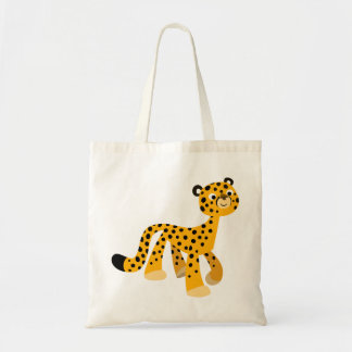 Sac en Cheetah à caricature à flâner mignon