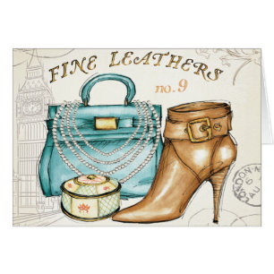 Sac en cuir et chaussure fins