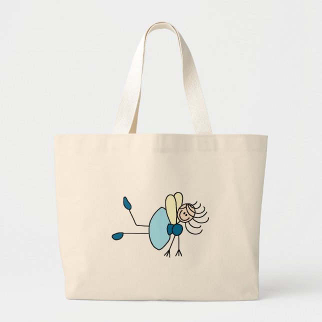 Sac en fée à baguette bleue (Devant)