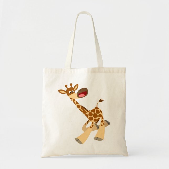 Sac en Giraffe de caricature mignonne (Devant)