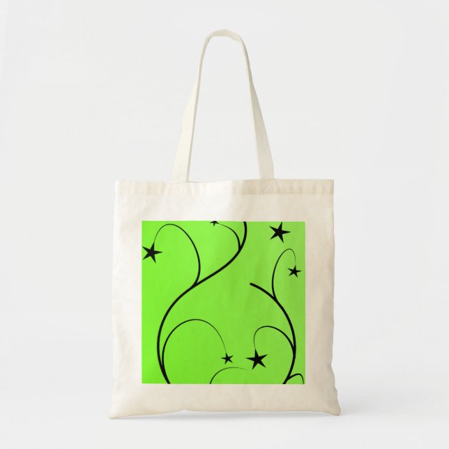 Sac en spirale vert au néon (Devant)