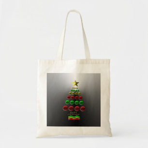 Sac en tissu Fourre-tout Baubles Arbre de Noël