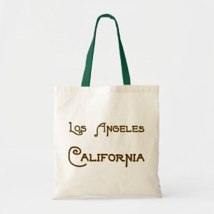 Sac en toile de logo Los Angeles California Deco
