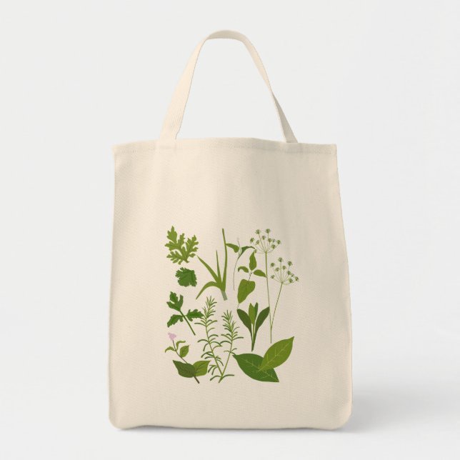 Sac en toile Herbes (Devant)
