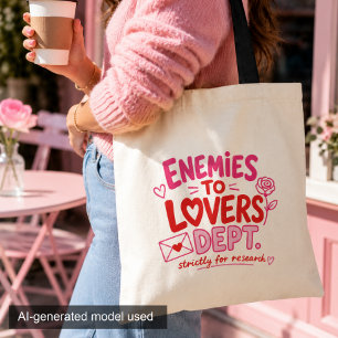 Sac En Tote Lecteur de Romans Ennemis Devenus Aman