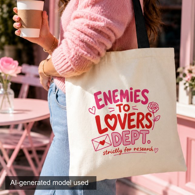 Sac En Tote Lecteur de Romans Ennemis Devenus Aman (Créateur téléchargé)