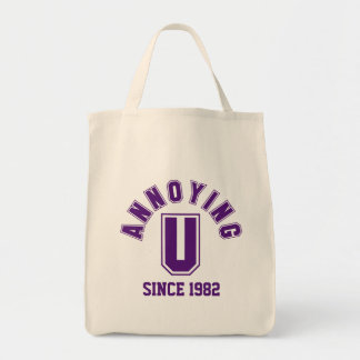 Sac énervant "Tu m'ennuies", violet
