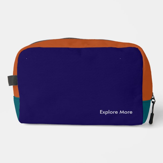 Sac Explore More en Bloc de Couleur (Recto)
