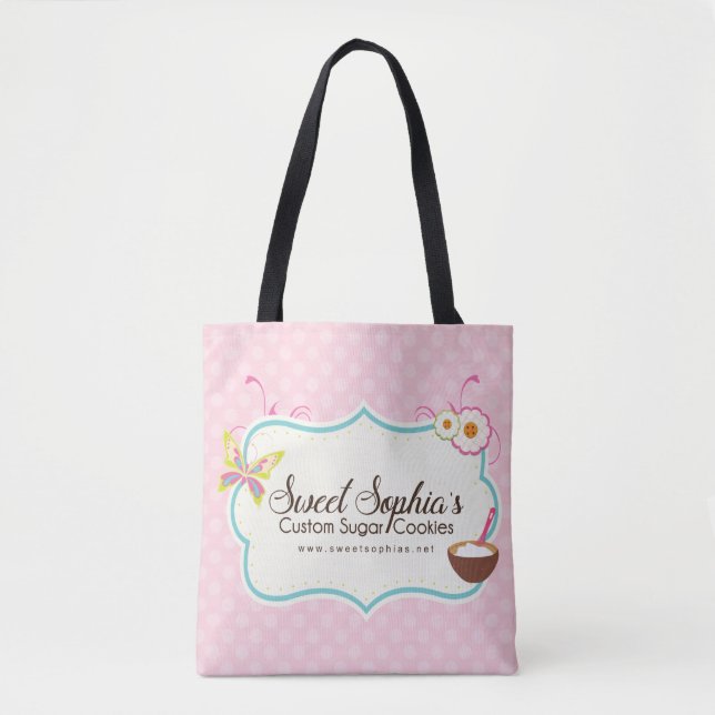 Sac fait sur commande de boulangerie (Devant)