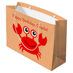 Sac fait sur commande de cadeau des textes de