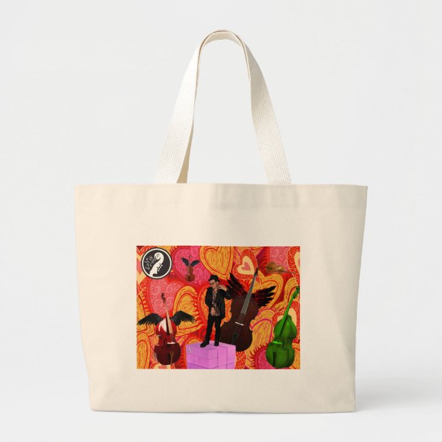 Sac femme djumbo fourre-tout  fun Nick Breco (Devant)