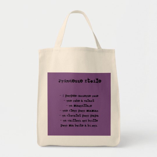 Sac fille Princesse Etoile