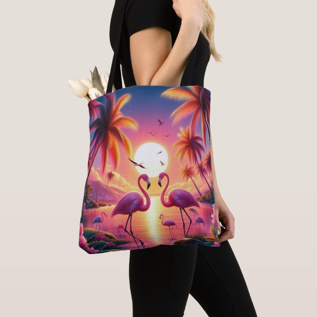 Sac flamant rose ! (De près)