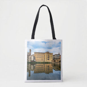 Sac fourre avec photos de l'Arno à Florence
