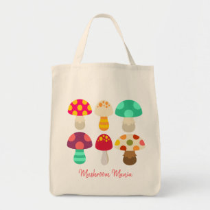 Sac fourre champignons colorés mignons