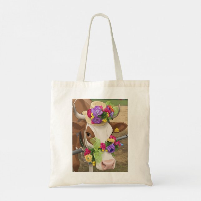 Sac fourre décoré de vache (Dos)
