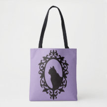 Sac fourre gothique chat victorien